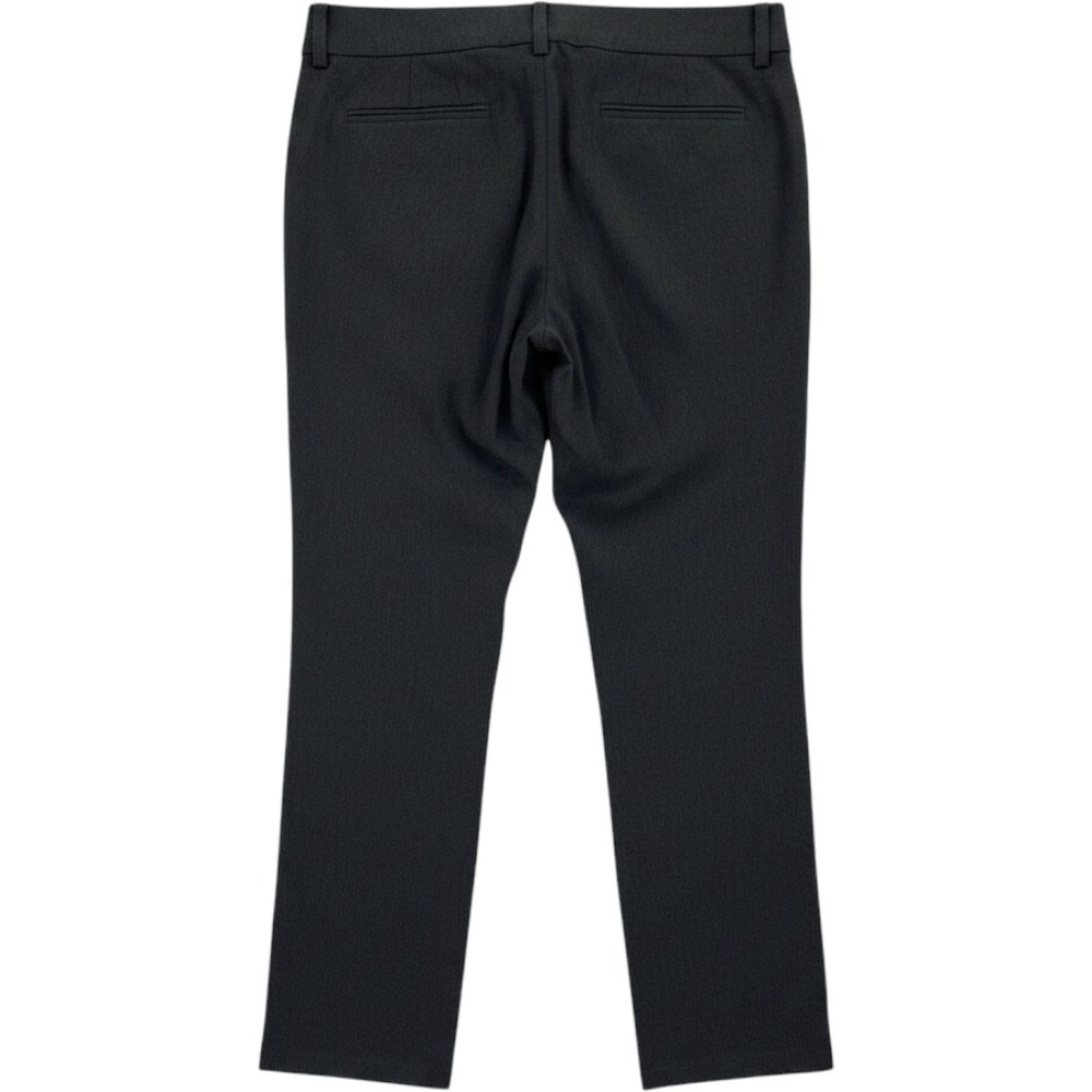 Lane Bryant Womens Dress Pants Charcoal Gray Straight Leg Slacks Size 3